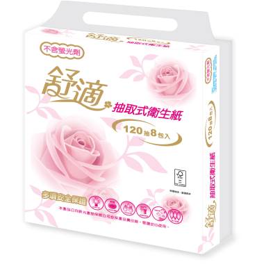 整箱購 舒適抽取式衛生紙1抽 64包 箱 信潔衛生紙 I郵購 Postmall