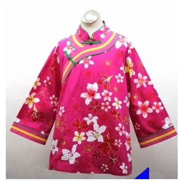 客家服飾 女童花布短衫 七分袖 保證責任苗栗縣手工業生產合作社 I郵購 Postmall