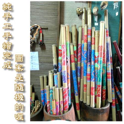 自然傳統樂器屋 雨聲筒 竹製雨聲筒 祈雨棒 雨聲器 彩繪雨聲筒 雨棒 Rain Stick 沙筒 60cm 現貨