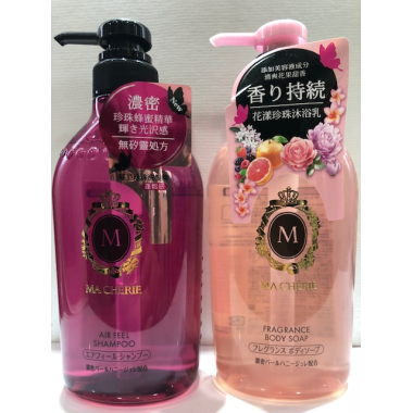 資生堂瑪宣妮莓果珍珠洗髮精1瓶 花漾珍珠沐浴乳1瓶 皇佳百貨 I郵購 Postmall
