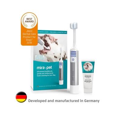 全配組合 Mira Pet Starter Kit 寵物超音波牙刷 全配組牙齒保健除牙垢牙齦炎貓用犬用 必購網 I郵購 Postmall