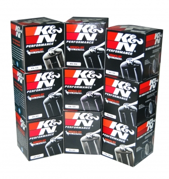 K&N金性能機油濾芯204適用於Honda 本田 02-11 ST1300 06-11 FJS400 06-11 CBF1000 03-11 CBR600RR