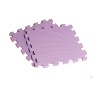 【新生活家】EVA素面巧拼地墊32x32x1.cm-紫色(40入)