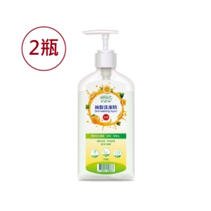 綠美代 柑橘碗盤洗潔精2瓶/組