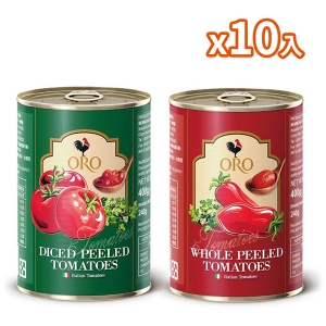 【可i郵箱取】義大利ORO整粒蕃茄*10罐