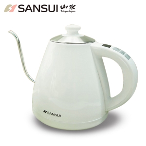 【SANSUI山水】電子溫控手沖細口壺 SWB-29N/電水壺/快煮壺