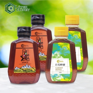 【情人蜂蜜】清邁龍眼蜂蜜+泰國百花蜜(375g共4入組)