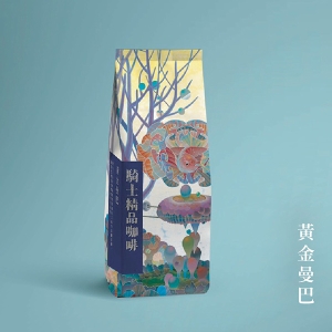 可i郵箱取貨【騎士精品咖啡豆】黃金曼巴(半磅)中深烘焙x3包