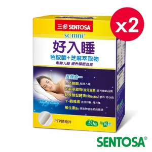 三多 好入睡植物膠囊30粒X2盒
