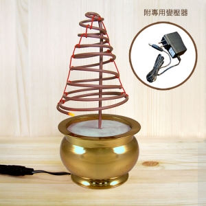 【台灣製】LED環保電子香環*1入《兩種顏色任選》*健康平安環保_*弘麒(地球家)