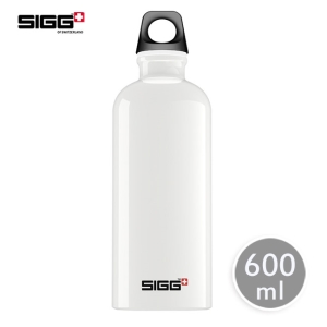6折特惠↘【SIGG西格】 CLASSICS 經典系列★ 旅行家經典經典白(600cc) 1支★冷水瓶/運動水壺/隨手瓶*_地球家(弘麒)_
