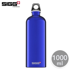 6折特惠↘【SIGG西格】CLASSICS 經典系列★ 旅行家經典暗藍(1000cc) 1支*冷水瓶/運動水壺/隨手瓶*_地球家(弘麒)_