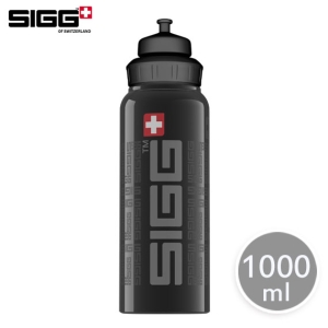 6折特惠↘【SIGG西格】CLASSICS 經典系列★ 純然系列寬口瓶-黑(1000cc) 1支*冷水瓶/運動水壺/隨手瓶*_地球家(弘麒)_