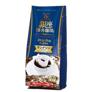 銀座澤井 曼特寧綜合掛耳咖啡20P*3袋