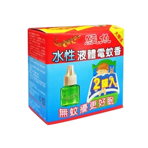 《鱷魚》水性液體電蚊香液(46ml*2/盒)