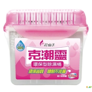 《克潮靈》環保型除濕桶 玫瑰香(600ml*12入/箱)