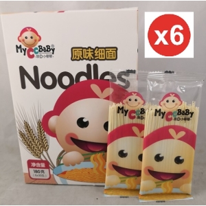 【i郵箱】【我的小蔡蔡】原味細麵- 6盒裝【6盒裝【(30g*6包)/盒】