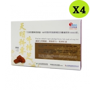 【天明製藥】科專牛樟芝膠囊X4盒