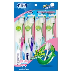 刷樂 醫生牙刷4入
