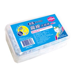 《刷樂》刷樂扁線牙線棒400支入(24組/箱)《整箱購》