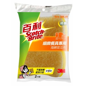3M 茶杯/細緻餐具專用菜瓜布2片裝 41YS-2M