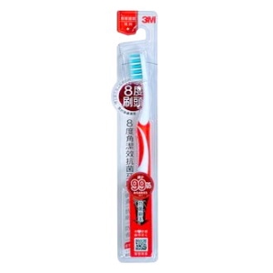3M 8度角潔效抗菌牙刷-小刷頭(單支入)