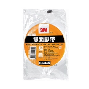 3M 668雙面棉紙膠帶 48mm