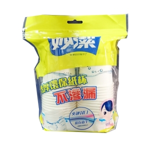 妙潔 增厚環保紙杯270ml  (1包36入)