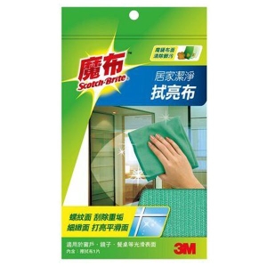 3M 魔布居家潔淨拭亮布 單片裝 8011