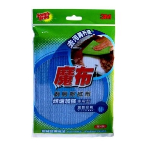 3M 魔布廚房擦拭布-頑垢加強專用型663 單片裝