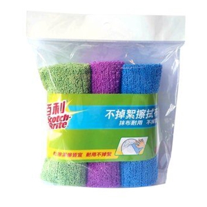 3M 百利不掉絮擦拭布 3入