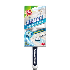 3M 百利 衛浴隨處刷(長柄)-1柄2刷頭