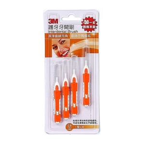 3M 護牙牙間刷 3＋1入 (橘SS) I型