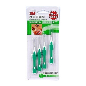 3M 護牙牙間刷 3＋1入 (綠S) I型