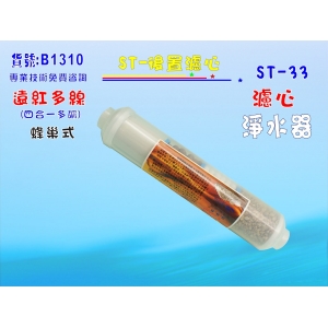 【七星淨水】ST蜂巢遠紅外線多礦濾心 淨水器 濾水器 魚缸濾水 軟水器 飲水機 RO純水機(貨號B1310)
