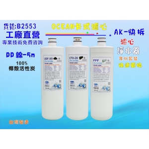 【七星淨水】卡式RO年份濾心 淨水器 電解水機 飲水機 濾水器 過濾器咖啡機.製冰機除泥除雜質(貨號B2553)