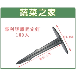 專利塑膠固定釘100支裝