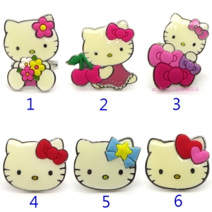 asdfkitty*KITTY造型大型戒指-6選1-歐美版正版商品