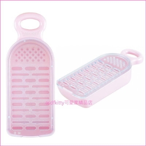 asdfkitty可愛家☆貝印 DH-6540粉色粗細2用磨泥器/研磨器-磨蘿蔔.蘋果.山藥.南瓜.蒜頭.副食品-日本製