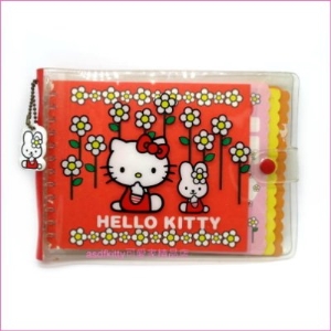 asdfkitty可愛家☆展示品出清-KITTY好朋友電話簿-1999年絕版商品-日本正版商品