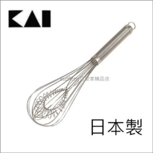 asdfkitty可愛家☆貝印 18-8不鏽鋼專業打蛋器-雙層構造.發泡更容易-日本製