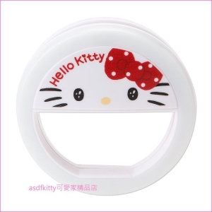 asdfkitty可愛家☆KITTY手機自拍補光LED燈-日本正版商品