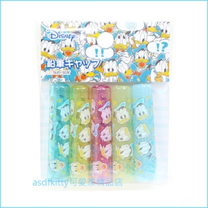asdfkitty可愛家☆唐老鴨5入鉛筆蓋/鉛筆延長器/鉛筆套/鉛筆帽-日本製