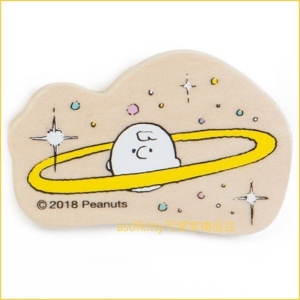 asdfkitty可愛家☆SNOOPY史努比查理布朗星球木製磁鐵-日本正版商品