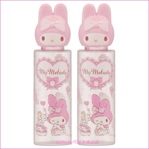 asdfkitty可愛家☆美樂蒂2入造型透明空罐/收納罐/乳液罐/容器-30ML-日本正版商品