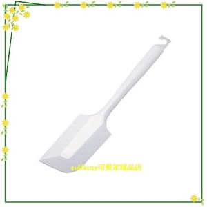 asdfkitty*日本製-貝印白色一體成型刮刀/不鏽鋼內芯棒含掛耳