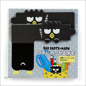 asdfkitty可愛家☆酷企鵝造型可掛式便條紙-日本製