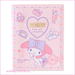 asdfkitty可愛家☆美樂蒂相機護照套/證件套/還可放信用卡.金融卡...等-日本正版商品