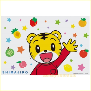 asdfkitty可愛家☆巧虎水果野餐墊/沙灘墊-60*90公分-防水材質-日本正版商品