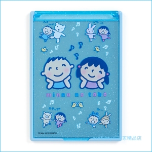 asdfkitty可愛家☆TABO大口仔/大寶 跳舞系列 折疊鏡-可隨身攜帶-日本正版商品